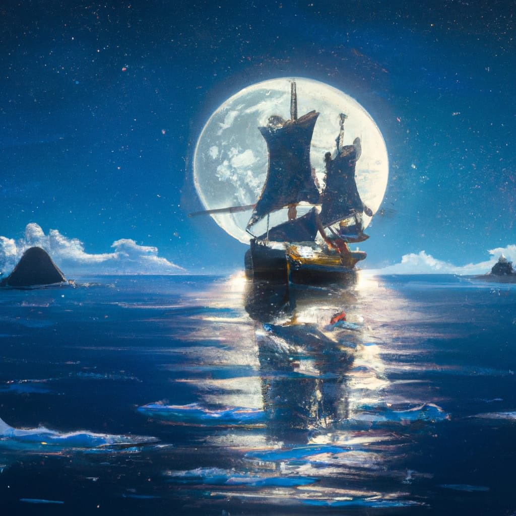 RadicalZephyr's tweet photo. "Ocean Voyage" - made with @NightCafeStudio 

https://t.co/X3lMh0kAbX

#aiart #nightcafe #digitalart https://t.co/s6Z6arNTWz