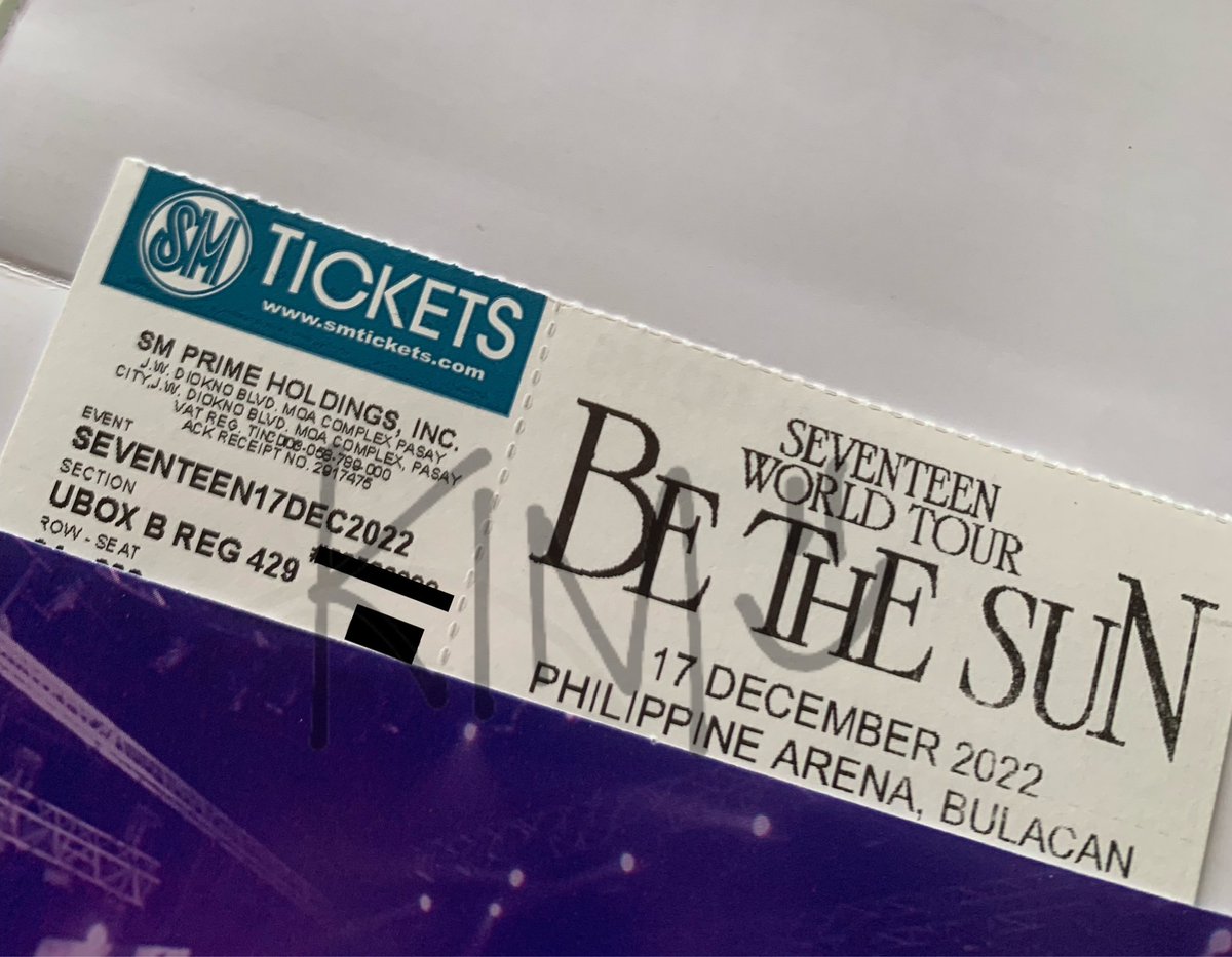 polcazone's tweet photo. • BE THE SUN IN BULACAN TICKET GIVEAWAY • PH CARATS ONLY •

(1) UBB REG 429

Mechanics: 
• MBF my tiktok account: @/kimingyuzone
• Comment SS for proof + #MAMAVOTE #SEVENTEEN

ANNOUNCEMENT OF WINNER WILL BE ON NOVEMBER 15, 2022 - 12:17 AM.

Goodluck! https://t.co/7CWhM6yWnz