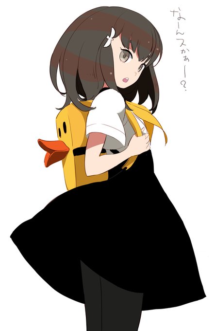 構図とリュックに既視感...と思ったら
9万年前に描いた「ちちなしはじめ」だった 