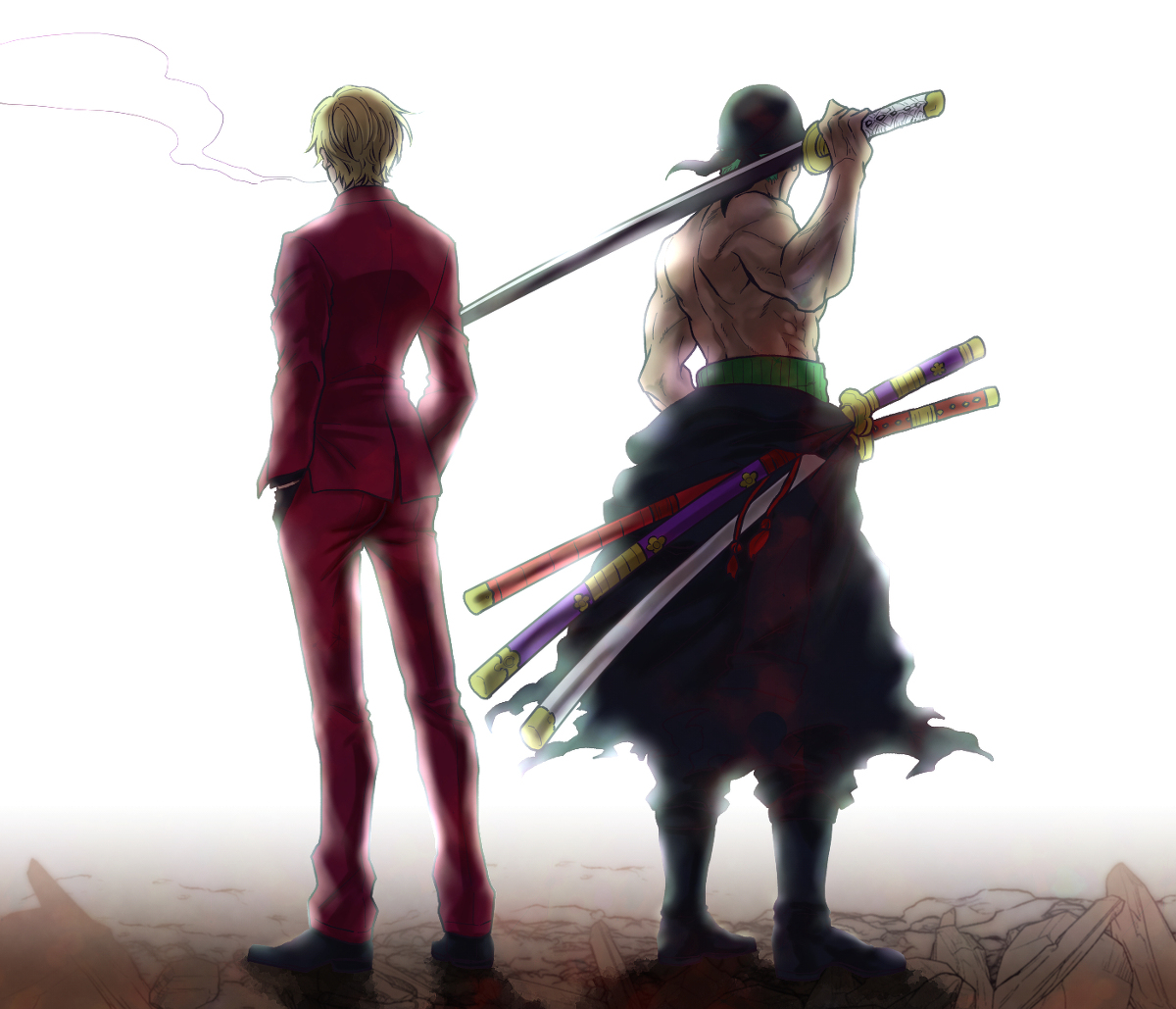 ZSらくがきまとめ #ゾロサン https://t.co/xUfSpQN0E9 
