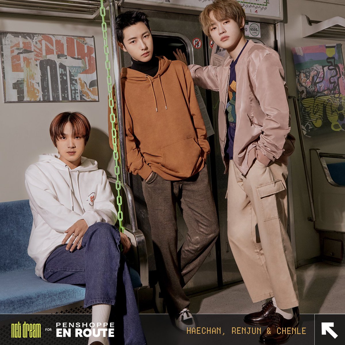 Moving on to colder days means jackets and hoodies to take with you wherever you go. ❄️ Get style tips from <a href="/NCTsmtown_DREAM/">NCT DREAM</a>'s HAECHAN, RENJUN, and CHENLE. 

Shop the collection:
bit.ly/PenshoppeEnRou…

#PENSHOPPExNCTDREAM