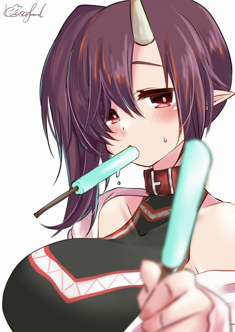 うちのこ鬼っ子かわよ～～～
朔saku、望nozomi、涼suzu 
#狐の話 