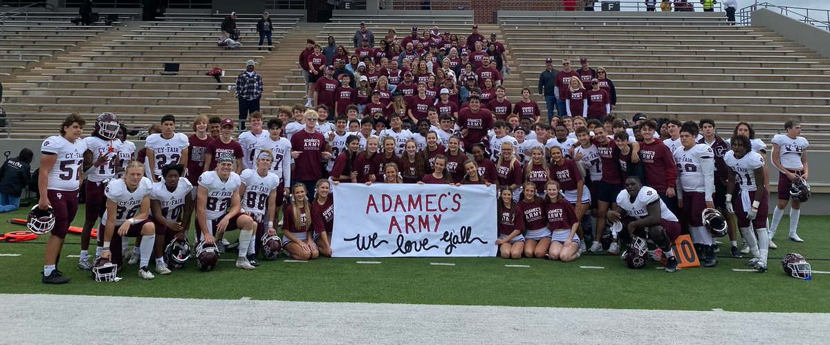 RyanAdamec's tweet photo. So blessed to have all of these amazing people supporting me and my family during this times. I truly believe God works in many ways, and the amazing friends/family, teammates, and coaches that have been there for me are a prime example of that!🙏❤️
@BFND_Football @cfbobcat https://t.co/9j6d0yy2Rt