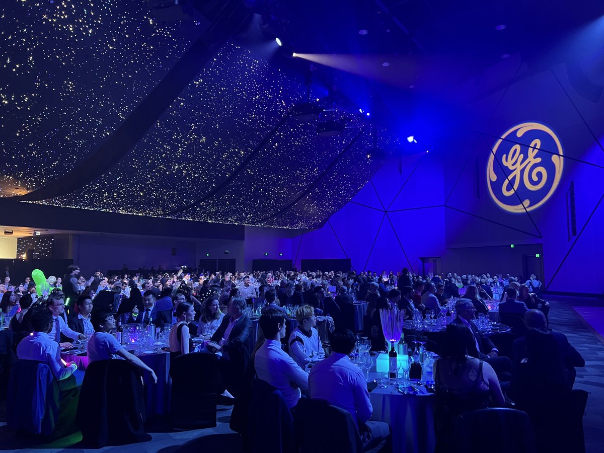 To Infinity and Beyond. Thank you to @GEHealthcare for sponsoring last night's Gala Dinner at the Adelaide Convention Centre. Thank you to Ms Julia Keraand, MR Leader for Australia/New Zealand, for joining us on stage last night. Thank you to everyone who attended. #RANZCR2022