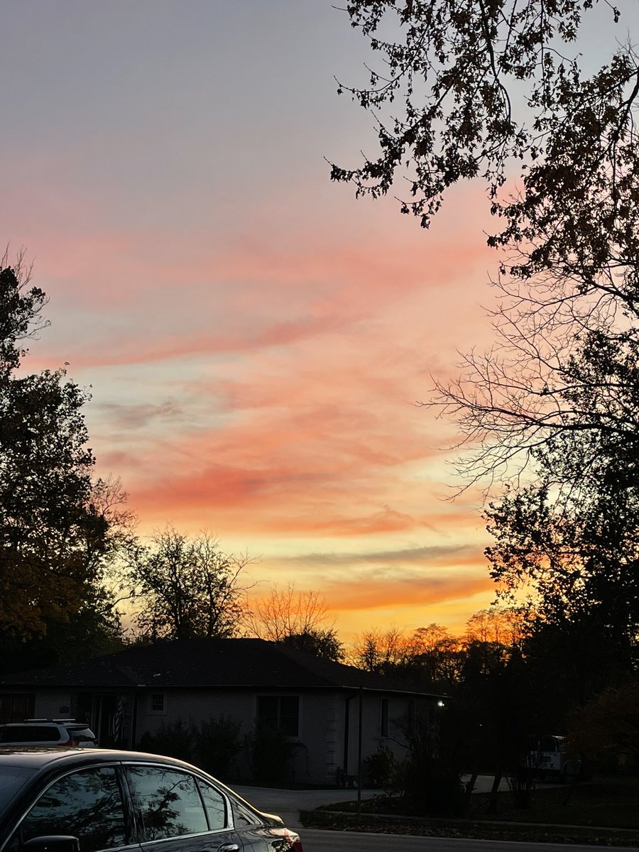 jackieforil47's tweet photo. Started the day with trees so vibrant they were glowing! We had an amazing canvass with @Delia4Congress and Laurie Nowak this afternoon! And finished the night with a beautiful sunset. I feel so lucky to be surrounded by so much support, and to live in such a beautiful city. https://t.co/xA67yFaLRf