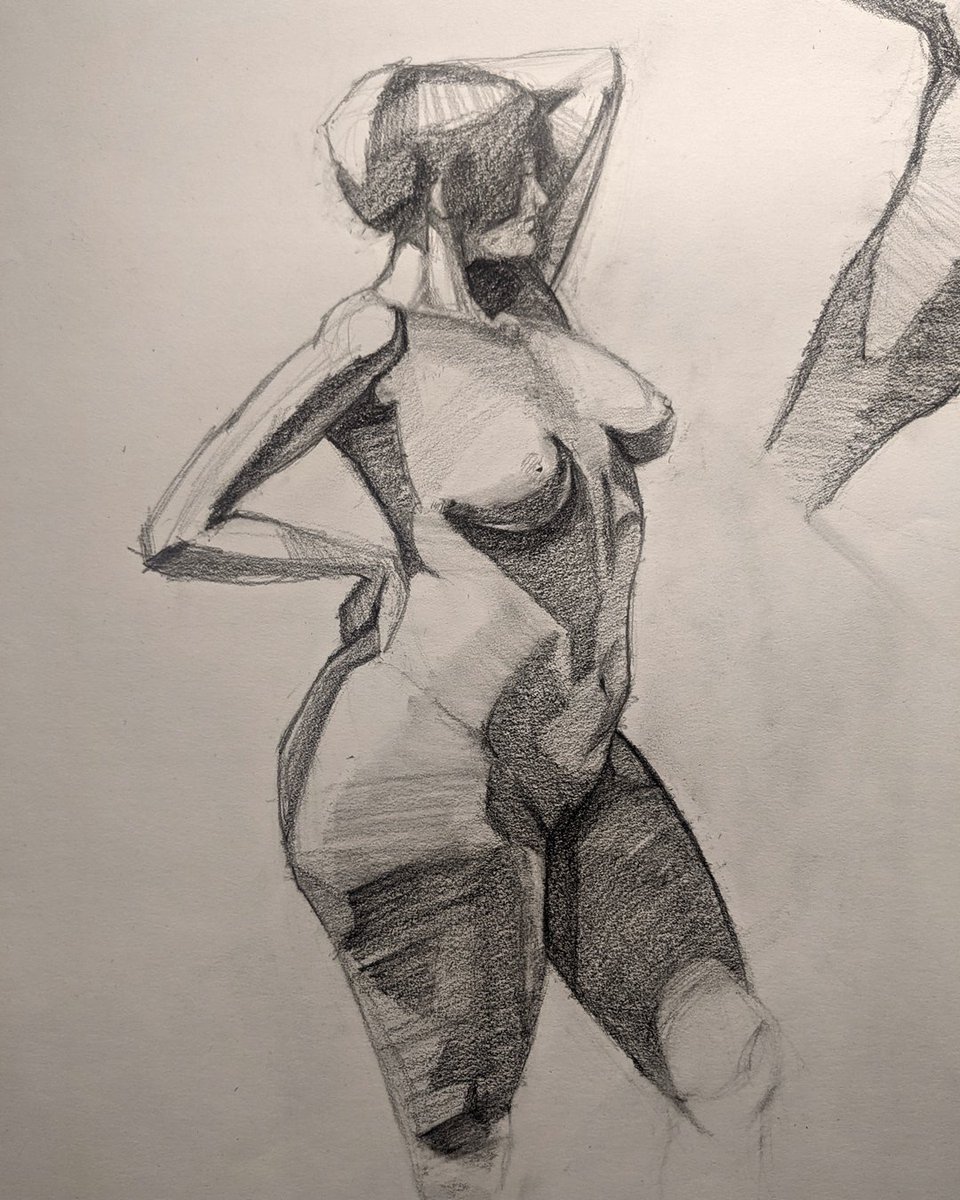 utfdash8's tweet photo. Structural practice ✏️
Playing with shapes and shadows. ~20min each (maybe a little longer) with graphite pencils. https://t.co/KbtvrjttrK