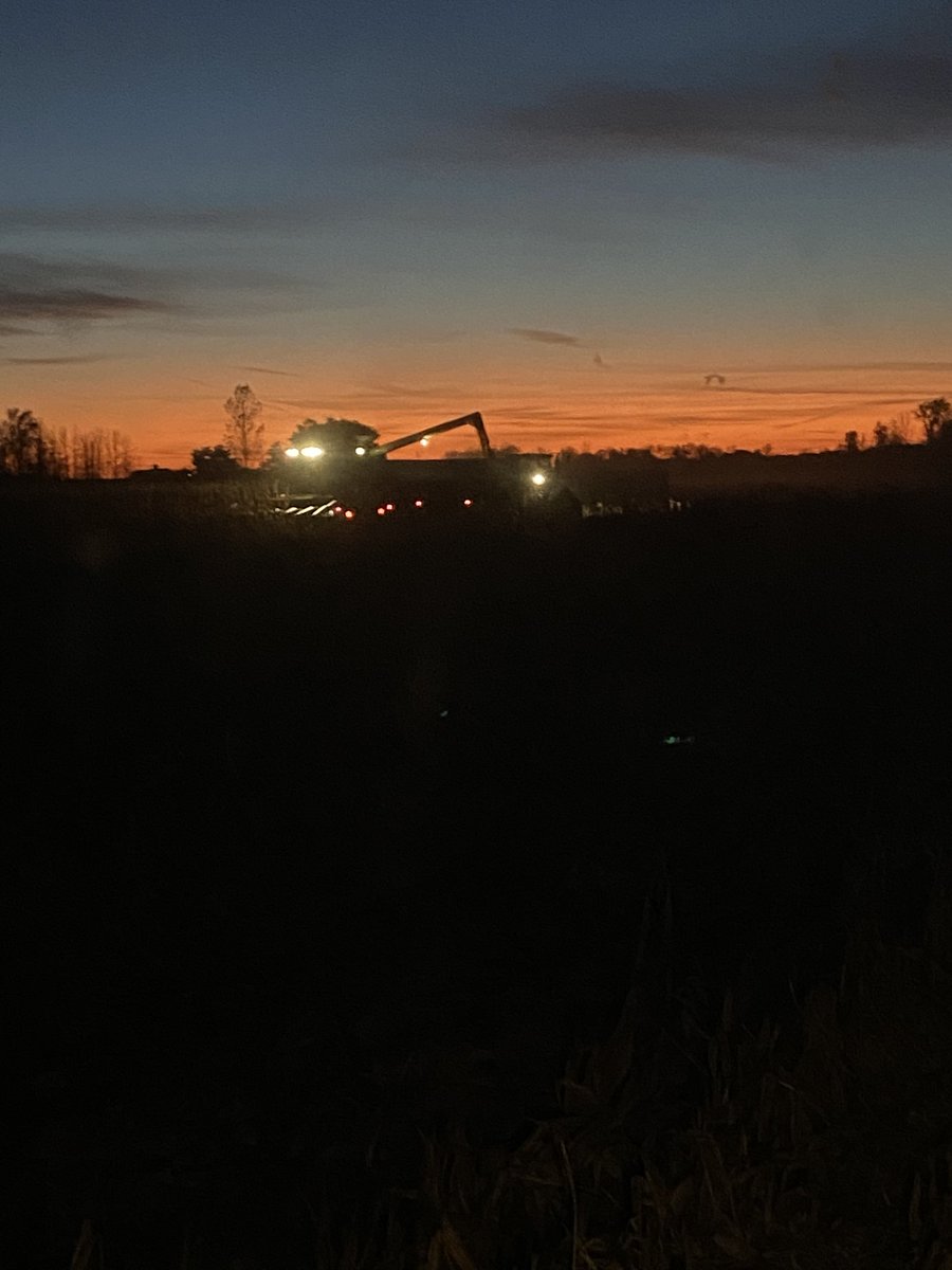 mklaver25's tweet photo. Beauty weekend to finish harvest #corn22 #ontag https://t.co/4hmsjHcI6Q