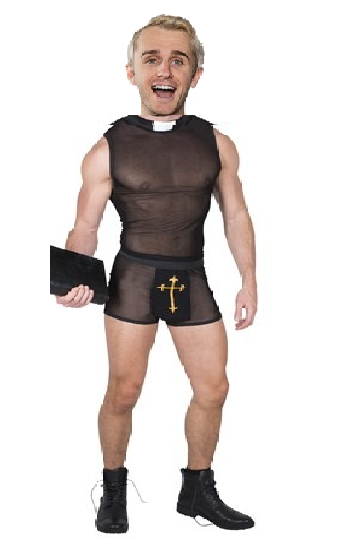 If <a href="/jakepaul/">Jake Paul</a> wins tonight. <a href="/BuckArmy/">BuckArmy</a> has told me he will let me pick his Halloween costume... here's what I'm thinking, any better suggestions?  COME ON JAKE 😆