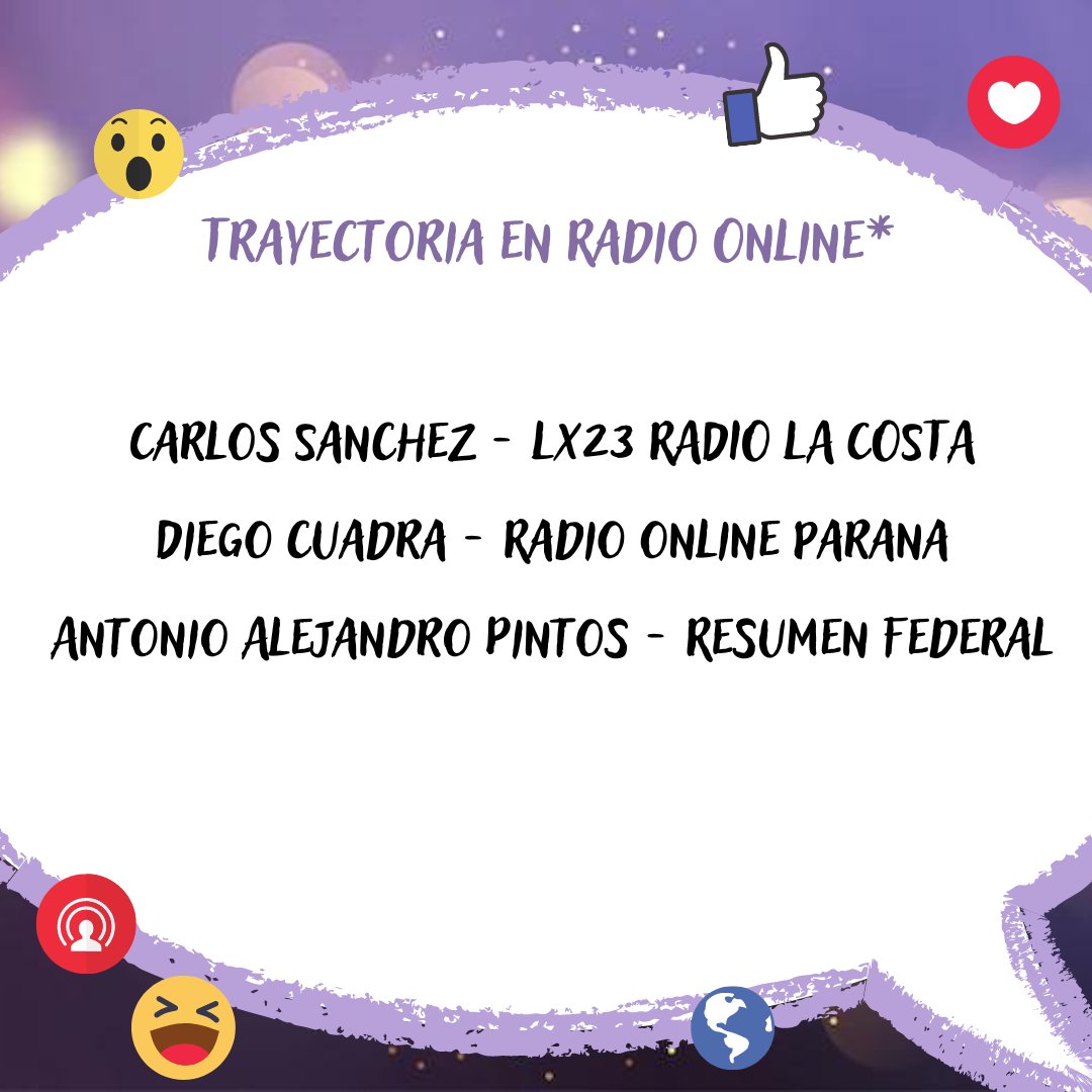 radionlineparan's tweet image. @TrendTopicOk 
📣Estamos Nominados en  la 6º edición !!! 🎙
 Categoría: #trayectoriaenradioonline
 #PremiosTrendTopic  #radionlineparanaok  #Premios