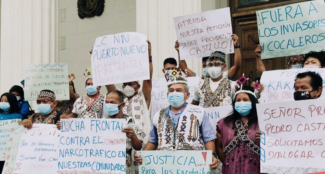 🚨 #Atención Organización Awajún demanda intervención estatal ante ataques de mineros ilegales.