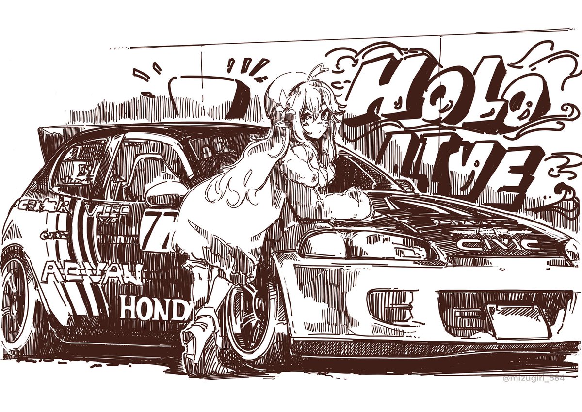 #見た人も無言でHondaをあげる 