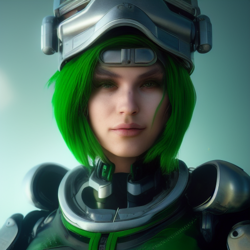 i've been designing ai prompts for #ai generated art testing out the latest in artificial intelligence ai tools -also a bit of #sciencefiction  and #robot #animegirl