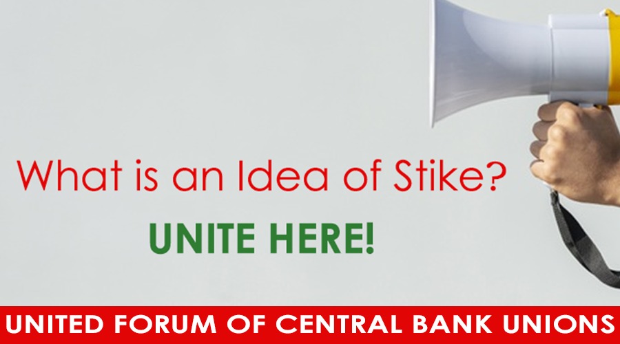 <a href="/centralbank_in/">Central Bank of India</a>
जब जब जुल्मी जुल्म करेगा सत्ता के हथियारों से..
चप्पा चप्पा गूंज उठेगा इंकलाब के नारों से.. 🚩
#90StrikeInCentralBank