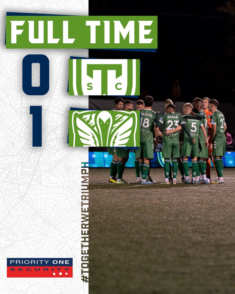 GVLTriumph's tweet photo. Not how we wanted to end, but a tremendous effort from the team!

0-1 | #GVLvTRM | #USLPlayoffs | #DefendThe864 https://t.co/IMlhiC8IrA