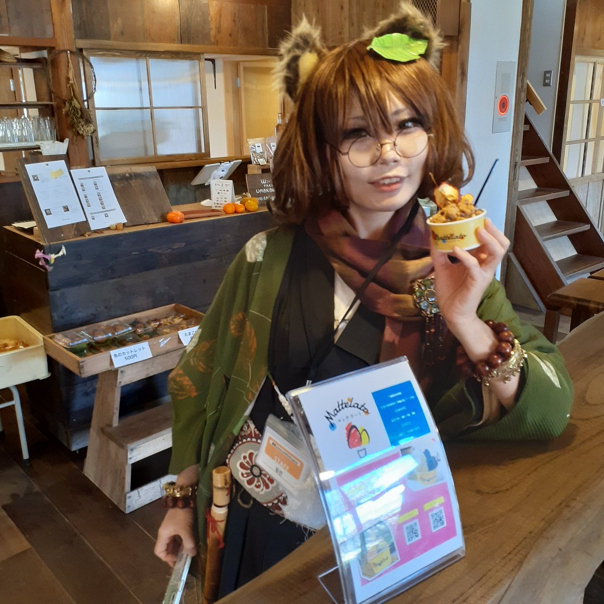 sado_takanyan's tweet photo. 畑野『馬川亭』でクオリティー60点のかぐや様やってます😃

クオリティー100点の限定マッテラートやマミゾウその他もいっぱいいるよ！😘 https://t.co/m3VWmFbwuk