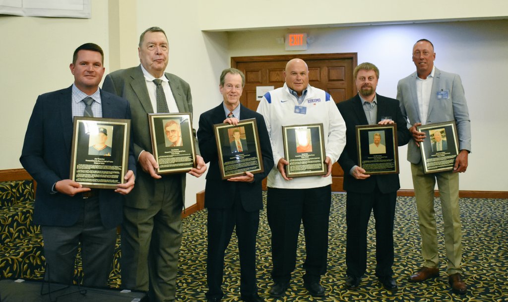 Another successful <a href="/HoCoSportsHOF/">Howard County Sports HOF</a> ceremony tonight! Congrats to this year's six new inductees and their representatives: Joe Thatcher, Chet Gabriel, Craig Severns, Brett Colby, Tim McFarland, and Brett Etherington!