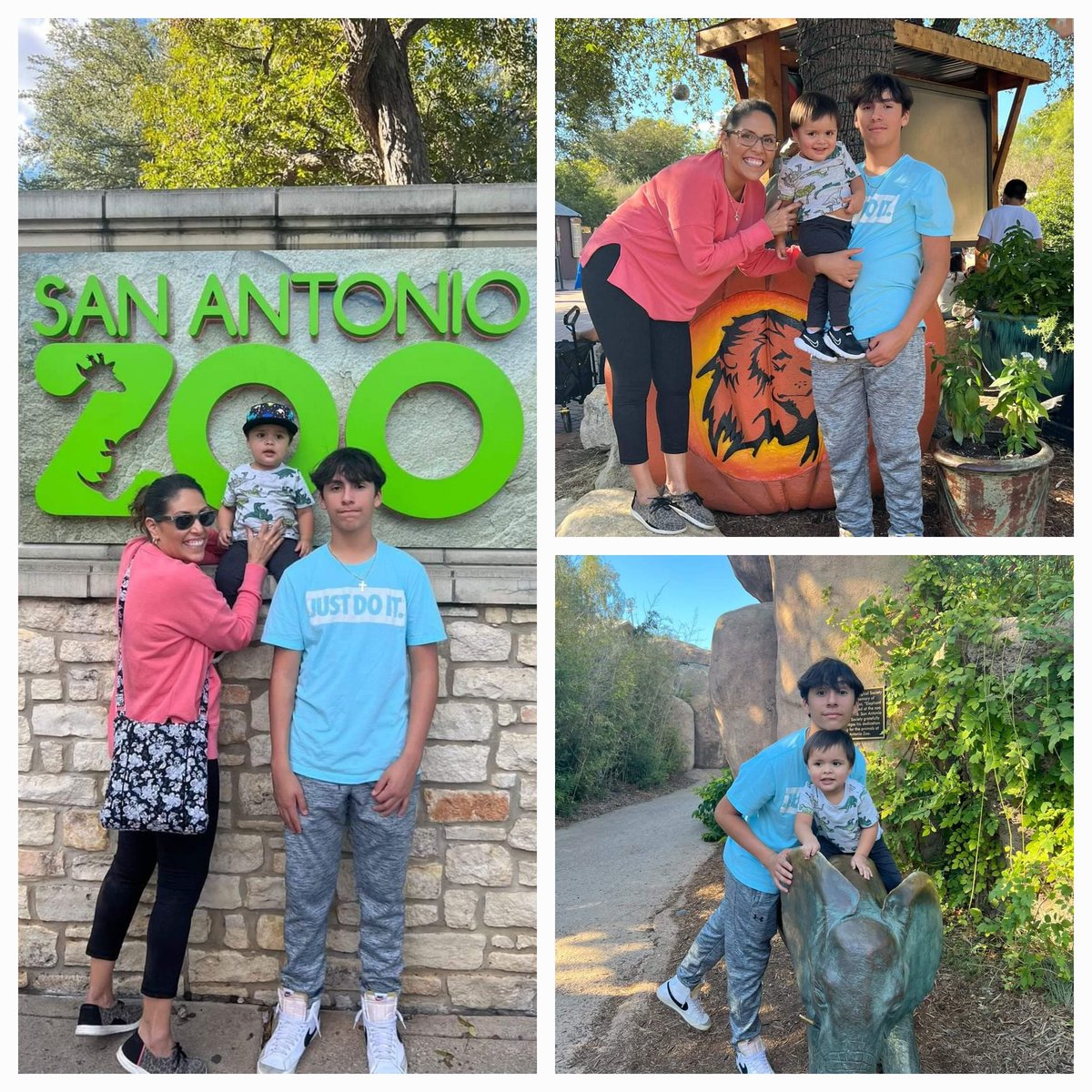 Carter6972Tx's tweet photo. Zoo day!!! #funday with my loves💙!  #blessed https://t.co/c1vA84GKrI