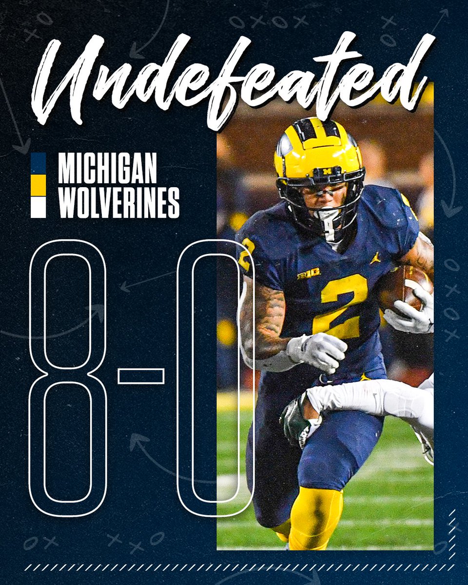 espn's tweet photo. Still undefeated! 〽️

No. 4 Michigan handles Michigan State for the Paul Bunyan Trophy. https://t.co/pT3f5tTTks