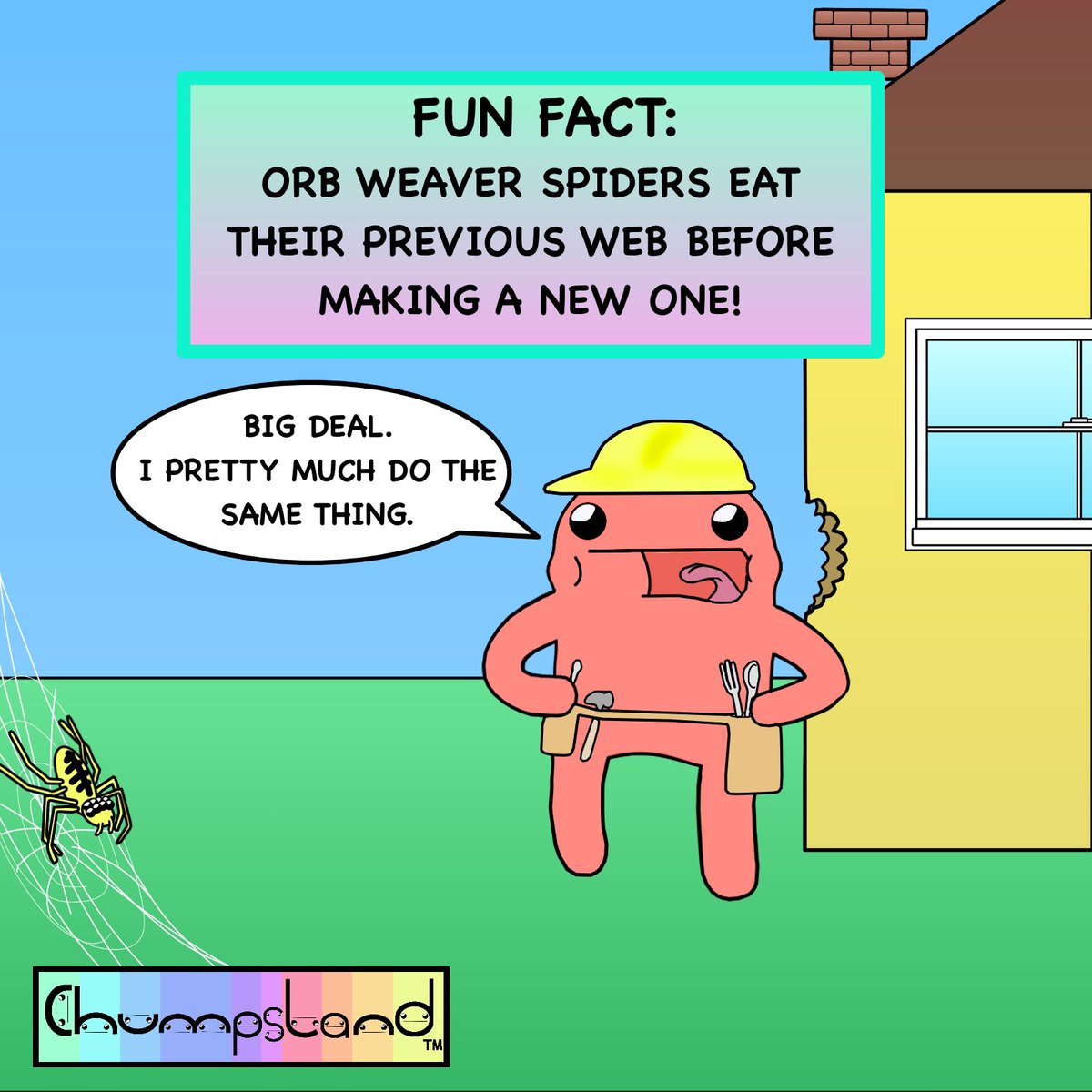 chumpsland's tweet photo. 🕷 Still the best comic on the web 🕸 #webcomic #spider #spiders #animal #animals #comicstrip #comicstrips #funny #lol https://t.co/bFDnj2HZ9J