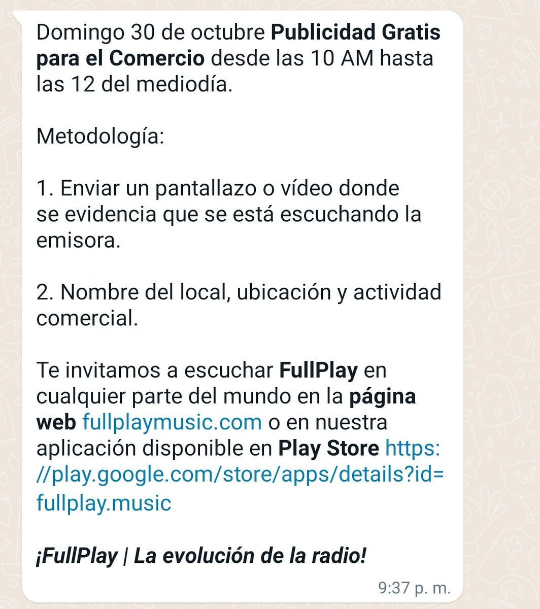 FullPlayMusic's tweet photo. 🎙️📻
Te invitamos a escuchar #FullPlay en cualquier parte del mundo en la página web https://t.co/w9NKO9wqFO o en nuestra aplicación disponible en Play Store https://t.co/PrHfm8juLr https://t.co/BvQsbbOKag