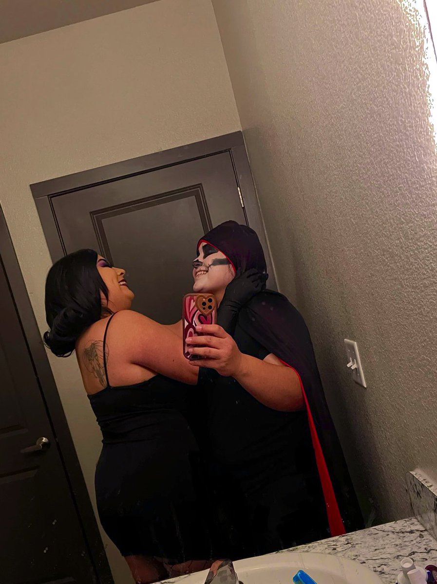 Kandelaria__'s tweet photo. Malaria & Grim ๐ ๐๐ซถ๐ป #Halloweekend #MyBabyBoo https://t.co/JYoa2iGV7U