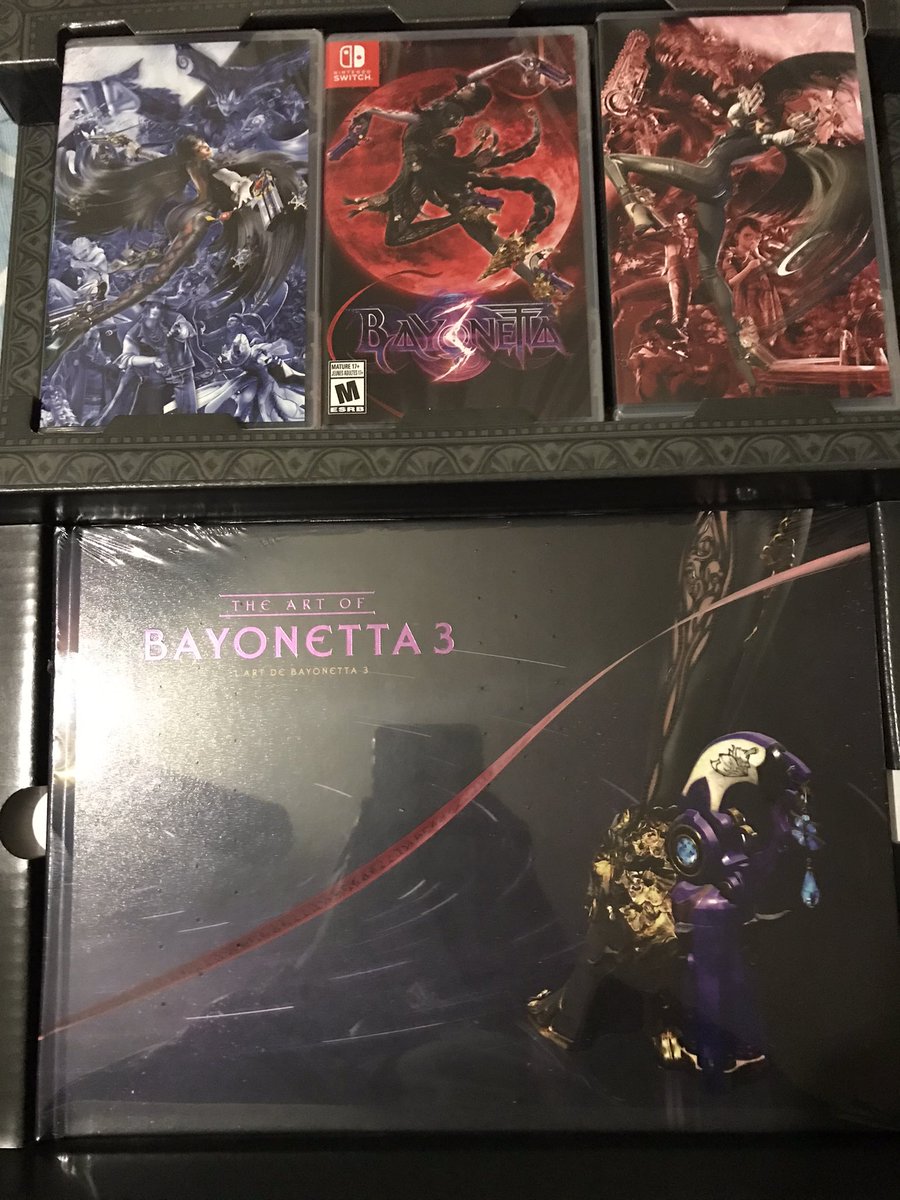 ElMagisTv's tweet photo. Que hermosura de edición!! ☺️ #NintendoSwitch #Bayonetta3 https://t.co/RtiDqz9lEw