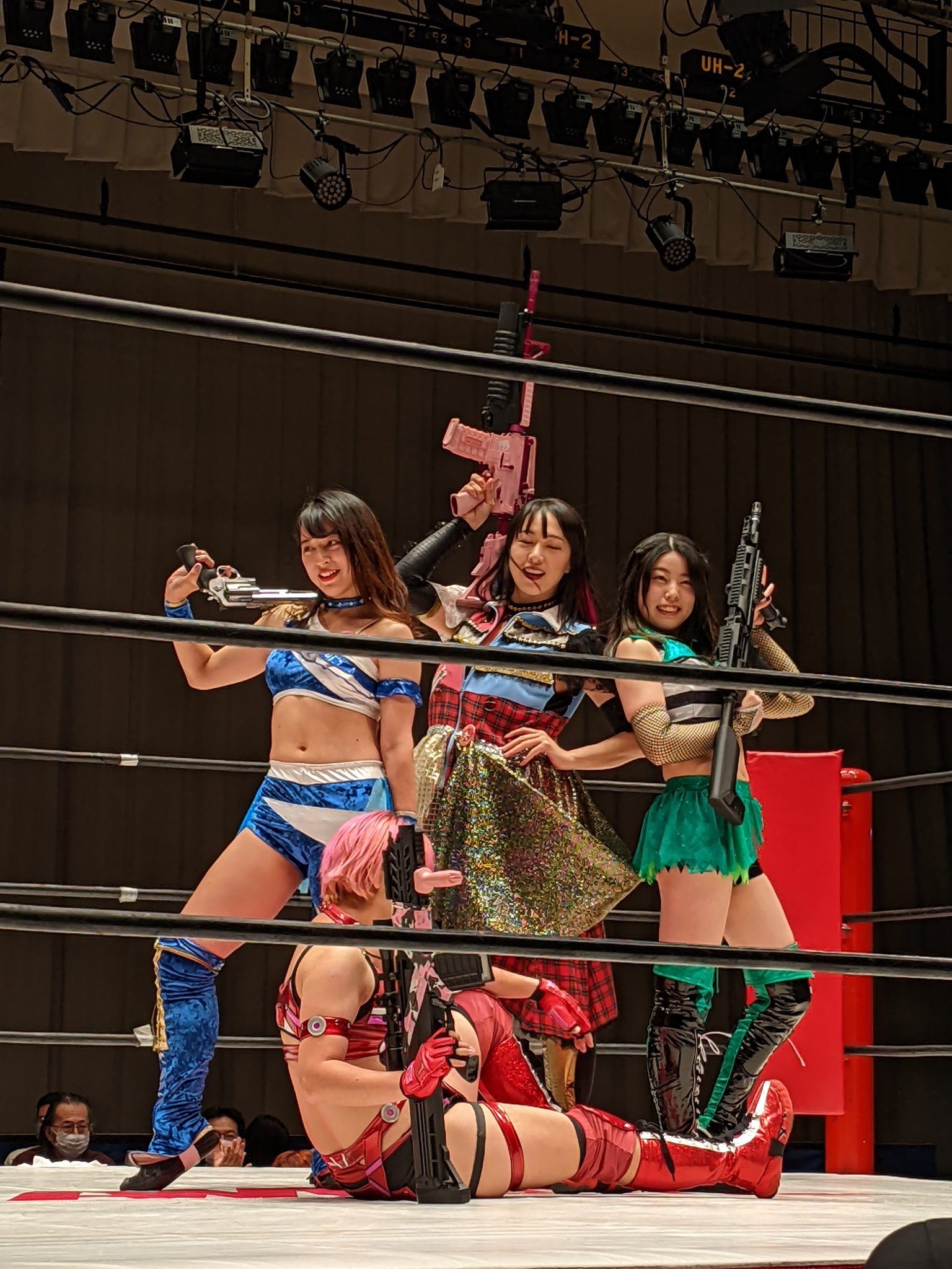 Burning HamEater on Twitter "Only Joshipro wrestlers should have guns