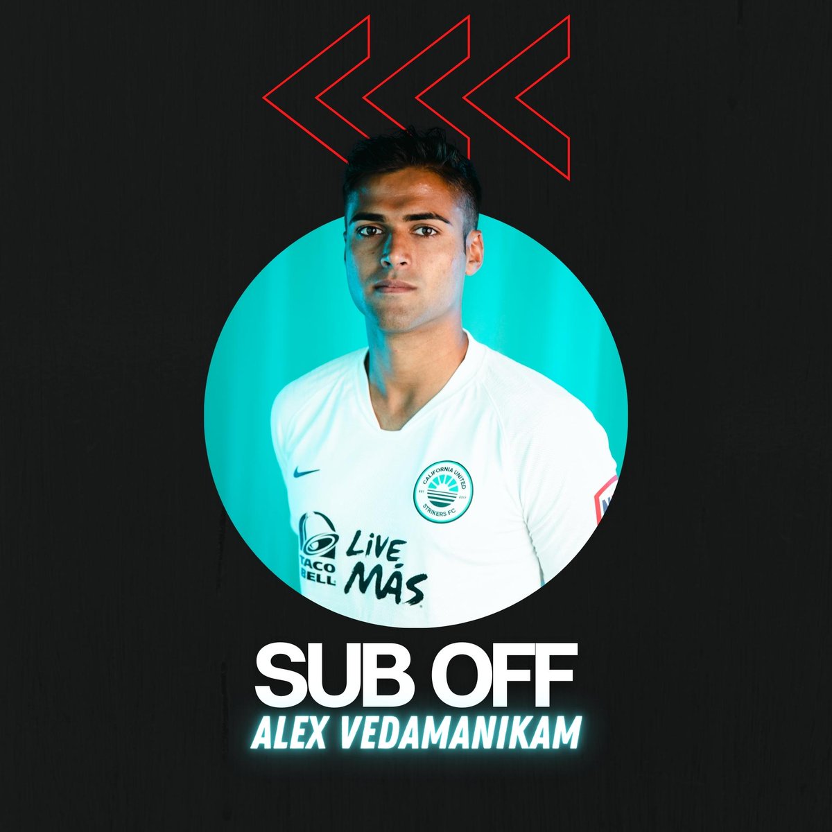 Willie with one change at the break.