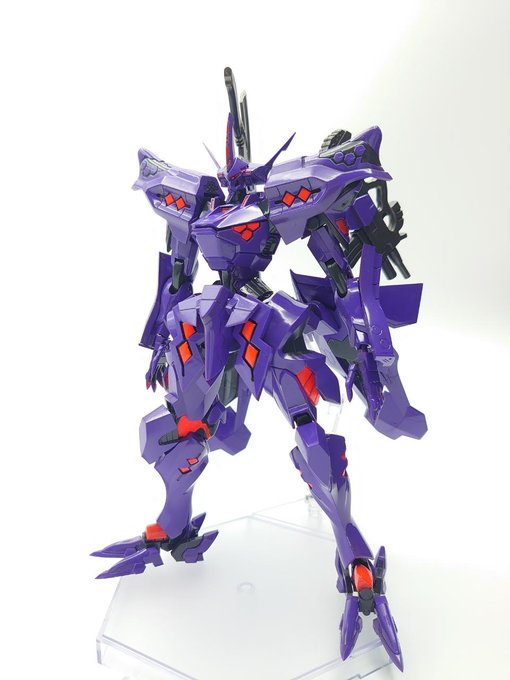 ノンスケール武御雷できました!
エッジ利きまくりのデザインが美しい… 