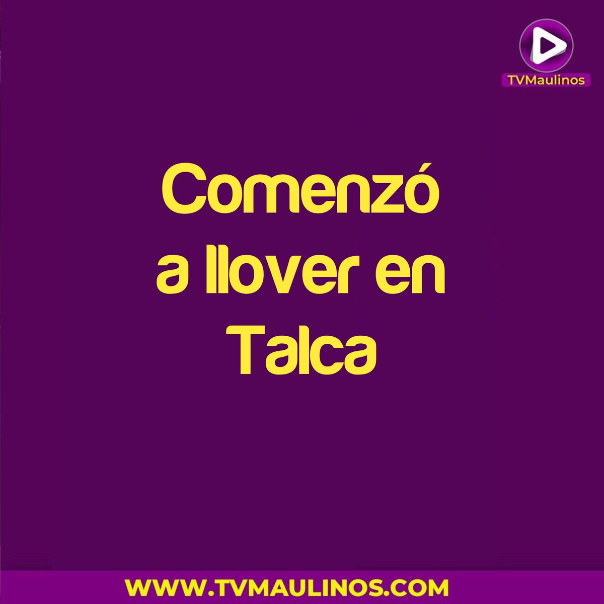 TVMaulinos_'s tweet photo. Llueve en Talca y con harto viento. https://t.co/iKyTRxnekV
