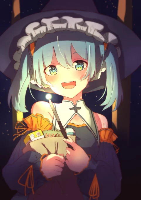 Trick or Treat!#初音ミク #絵描き #ハロウィン #HappyHalloween 
