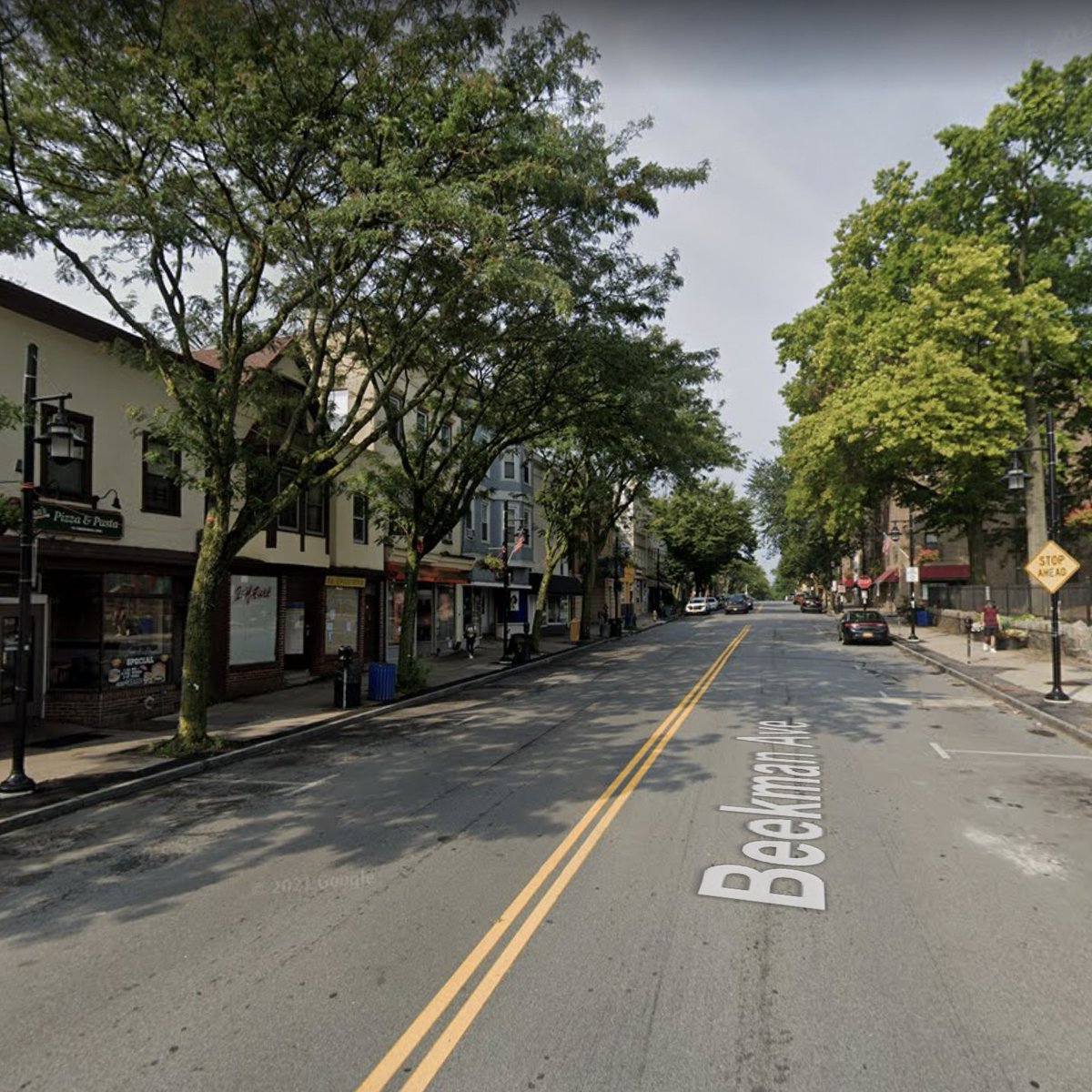 AIgenerated street transformations on Twitter "Beekman Ave (Sleepy