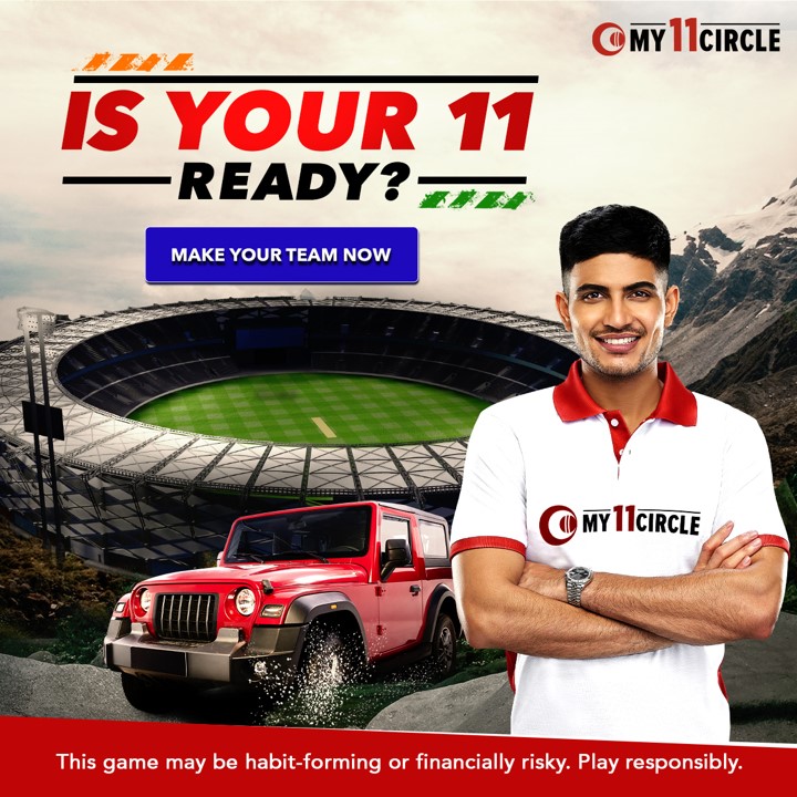 Has your fantasy team got the X-factor for #GameForThrill this T20 World Cup? Make your team now on #My11Circle today to Win First Prize SUV Everyday! bit.ly/36Ekaf8