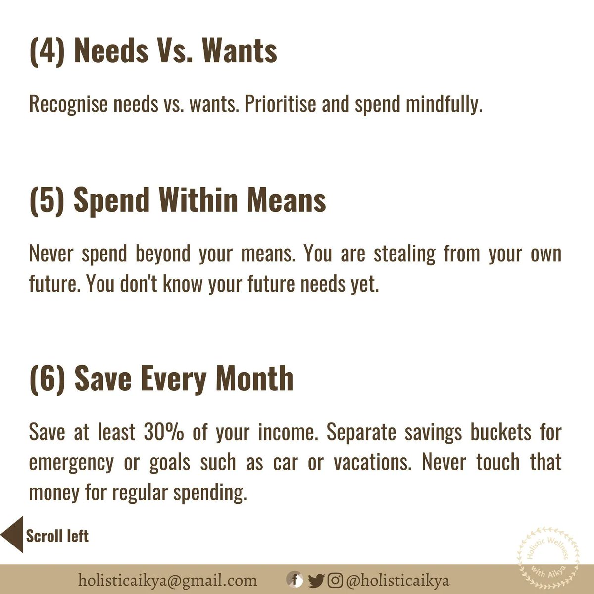ruchiphool's tweet photo. How do we optimise #financialwellbeing? Here are ten strategies for #financialplanning. 
PRO TIP: Your health is your greatest asset. #medicaldebt is a top cause of financial ruin. 

👇Leave a like if this is valuable for you
 
#weekendvibes 
#stressfree
#recessionlooms https://t.co/Yeq5x90tUR