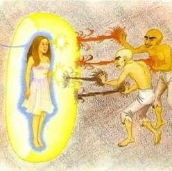 DejaRu22's tweet photo. One of the strongest forms of spiritual protection  is walking the path of righteousness

Golden pure aura is very hard to penetrate

Much easier said than done.

Essentially, the closer your behaviour &amp; attitude is to Jesus - the stronger it is. https://t.co/ZZBzaoJ865