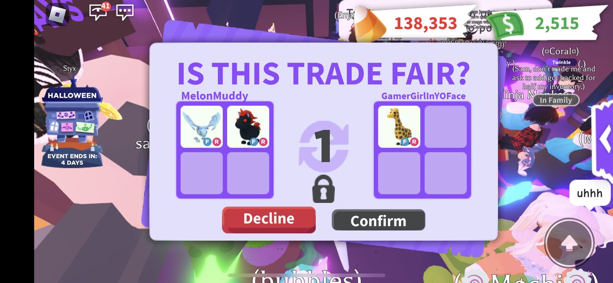 Char64276646's tweet photo. 🇺🇦🇺🇦💙

Win fair or lose? 

#Adoptmetrade #adoptmetrading #adoptme #adoptmetraders #Adoptmetraders #adoptmegiveaways #Roblox  #adoptmetrade #adoptmetrades  #Adoptmetrading #adoptmeselling #adoptmeoffers https://t.co/WyzYpbnwJ4