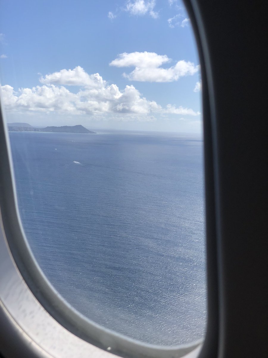 Wherever we go it’s always good to be back home! #honolulu