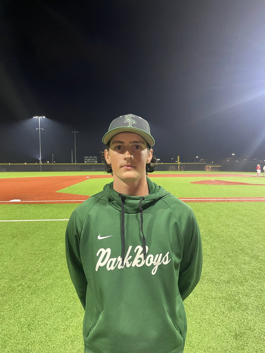 F: Park Boys 18U 13, Tyler Rebels 0
Pitcher: <a href="/Blake_ward162/">Blake Ward</a> 3 IP, 2K, H, 0R
Hitter: <a href="/NolanKrueger3/">Nolan Krueger</a> 2-3, 3 RBI, R
Notable: <a href="/Marshburke3/">Marshall Burke🏝</a> 2-3, 2B, RBI, 2R