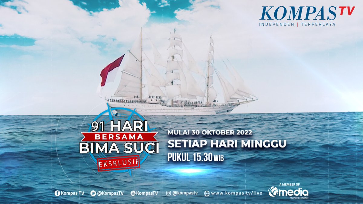 Pelayaran 91 Hari KRI Bima Suci dinanti oleh semua kadet karena menjadi pelayaran terpanjang pasca pandemi COVID-19. Tiga jurnalis KompasTV juga ikut mengabadikan momen ini. Saksikan #91HariBersamaBimaSuci hari ini, pukul 15.30 WIB. Streaming: kompas.tv/live