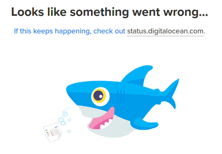 DigitalOcean down