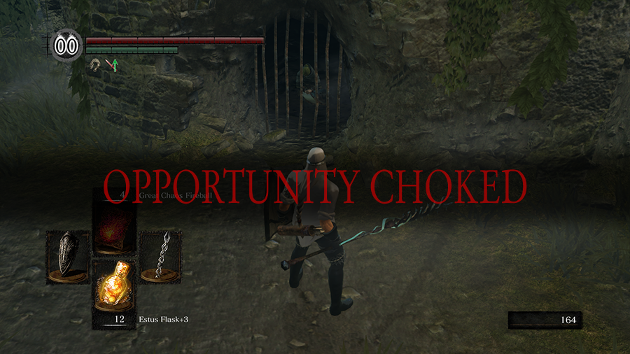OPPORTUNITY CHOKED