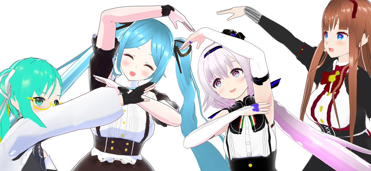 「とりっくとらっく #VRoid 」|順風のイラスト