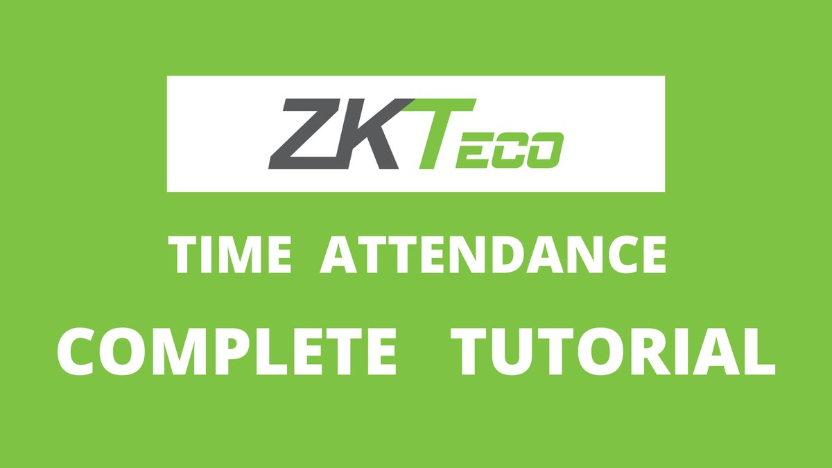 cctlbd's tweet photo. https://t.co/Gvsup3K4rP...
ZKTeco Time Attendance Complete Setup in Bengali - জিকেটেকো টাইম অ্যাটেনডেন্স সেটআপ টিউটোরিয়াল

Call for Price or for any information: 01938 858806
Learn More : https://t.co/jzvnIdjhGw https://t.co/CeutxZe9N7