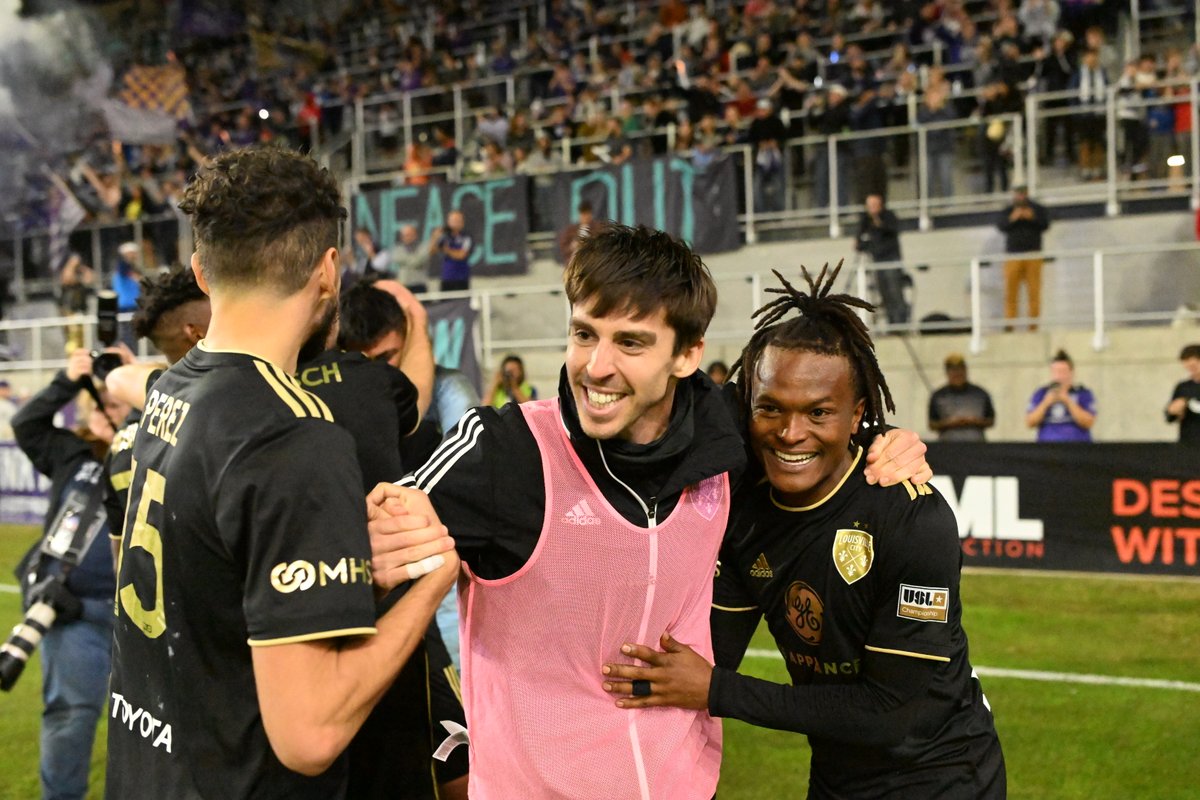 loucityfc's tweet photo. Good night, Louisville. We get to do it all again next Saturday. 💜 https://t.co/WbATCbUBOC