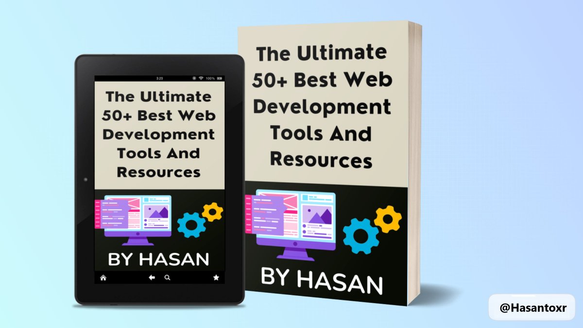 Learning Web Development is hard, but not Anymore!

I am launching " 50+ Best Web Development Tools And Resources" eBook

You will get :

👉 50+ Developer tools
👉 Save 300+ hours on research

Get it now for "FREE"

Simply : 
Comment + RT &amp; I'll DM you

(You must be following me)