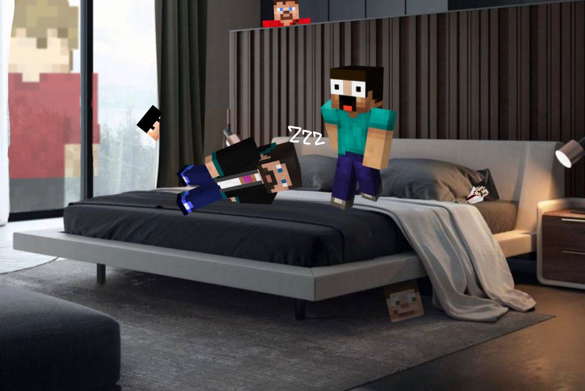 STARZ4RYRO's tweet photo. Xb and Keralis having a sleep over!!

(They are watching 👁️👁️)
-🕰️ https://t.co/txi66EFjRs
