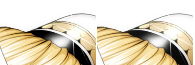 間違い探し。😆
左が間違いで右が修正した物。
違いが判るかな?🧐
多分1枚目以外殆ど判らないレベルだと思います。
こんなのが他にも20以上あったので修正が大変だった…
と言うか本人以外気づいた人がいないと思うけど。😶
判るのがサングラスの鼻当ての色が付いて無かったりした奴ぐらいかも… 