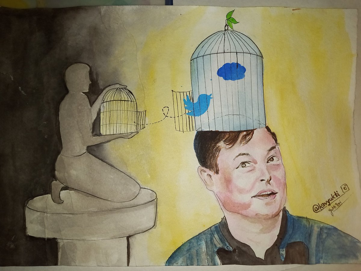 #ParagAgrawal #TwitterTakeover #ELONMUSK 

Freedom is getting into a bigger cage!