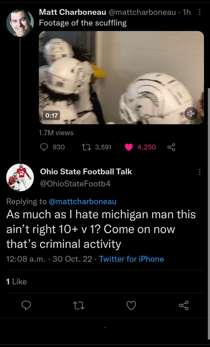 PeskySens4life's tweet photo. Sparty fucked up so bad they got OSU fans siding w/Michigan. Yet some are still defending them smh #GoBlue https://t.co/ELMWNAFitT
