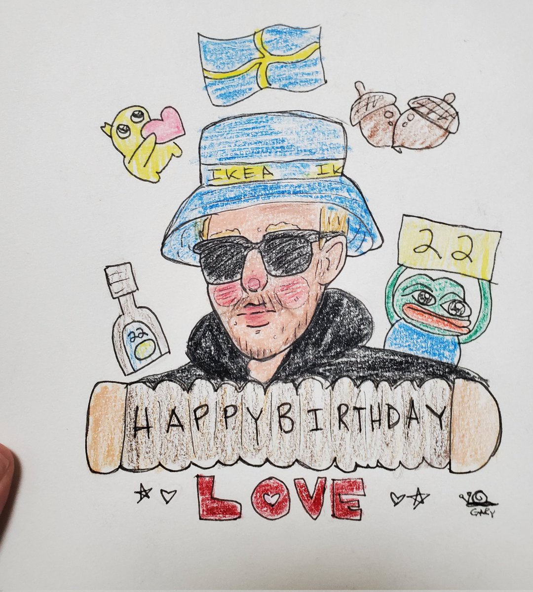 Happy Birthday <a href="/YungFika/">Love 🧪</a> 🥳